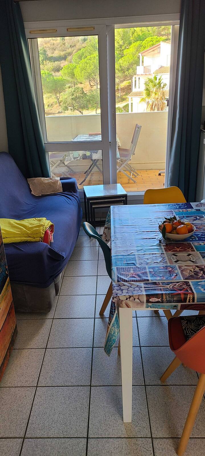 Location T3 Vue Mer 4 à 5 Pers - Cerbère