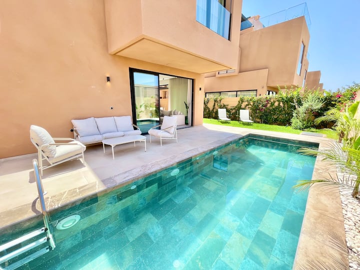 Magnifique Villa Piscine Chauffée 4ch/8p P079 - Marrakech