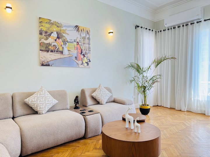 New Gem | Downtown Cairo Walk To Nile & Tahrir Sq - القاهرة