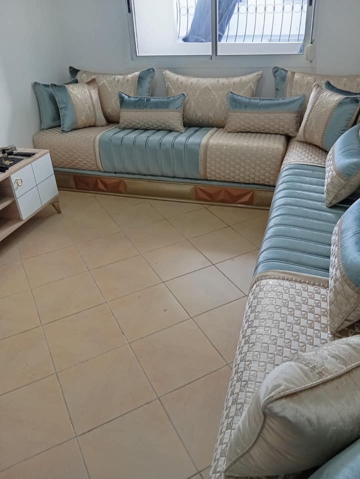 Appartement 1 Chambre 1 Balcon Ensoleillé - Martil