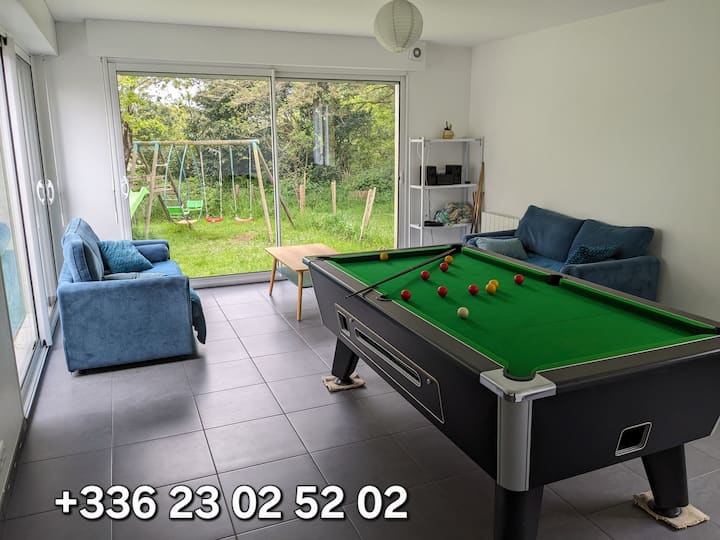 Maison Au Calme Proche Mer : 8adu+2enf / Baden2loc - Larmor-Baden