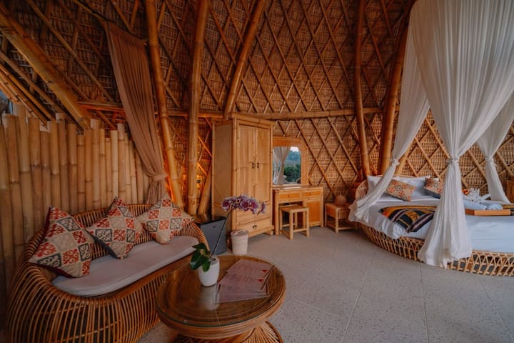 New Luxurious Private Bamboo Villa Angelbalisuites - Sidemen