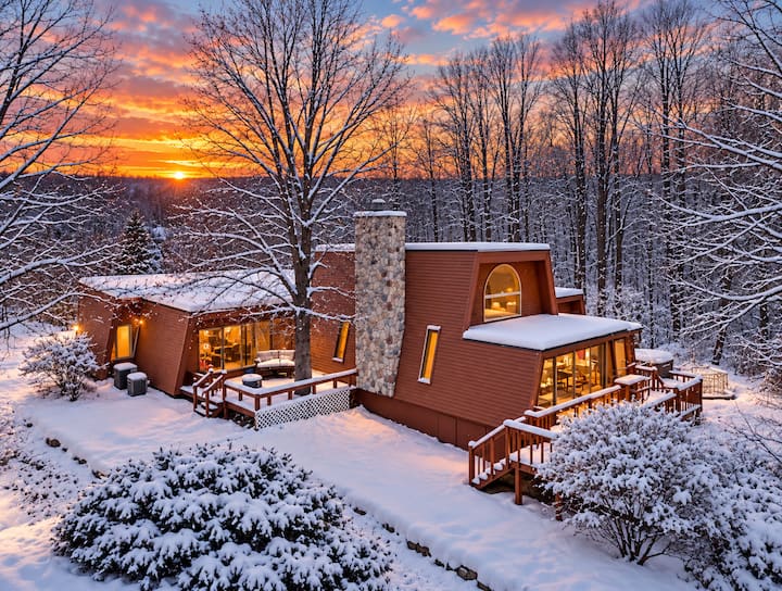 Cedarcrest Hideaway-Ski~Hot Tub~Theater~Firepit