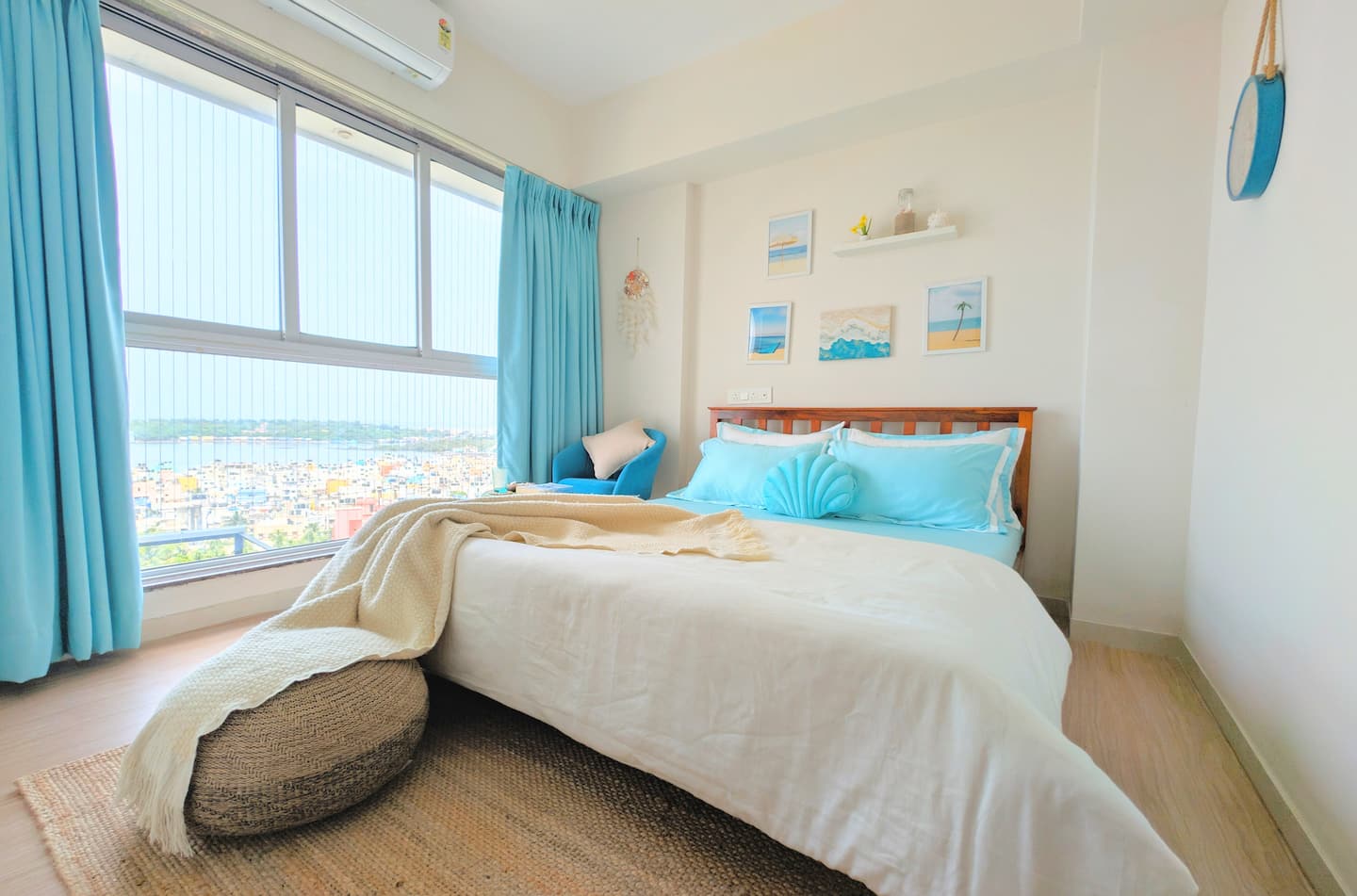 Specious 2Bhk Ocean view l Designed Coastal boho - 4