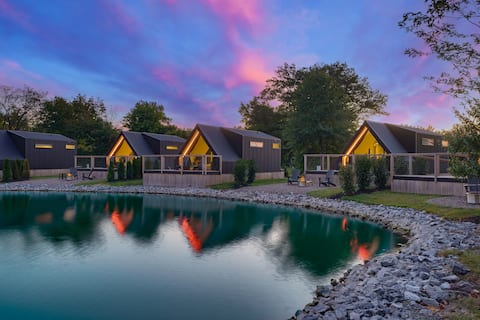 Waterfront A-Frame Studio at Red Run - Site 137