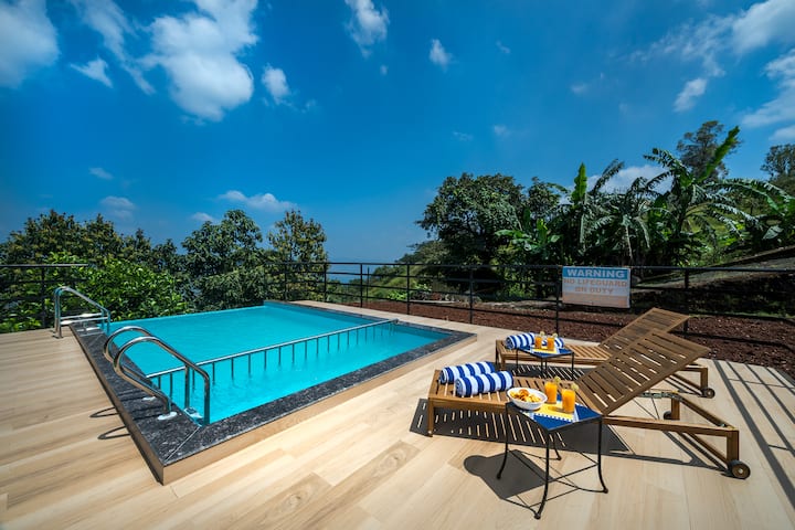 Villa in Panchgani | Aurelia | Pool & Pickle Ball