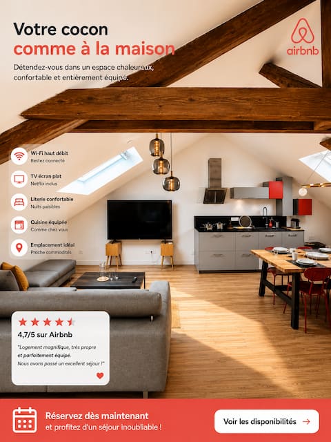 4* Blanc Albâtre Apartment