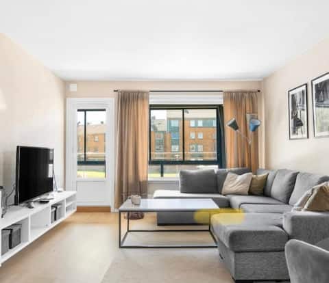 Successful Airbnb property: Modern and bright apartment in Hillevåg
