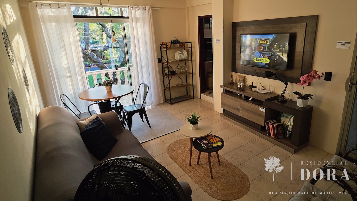 Apartamento Completo no Centro | Fácil acesso - Rua Naipi