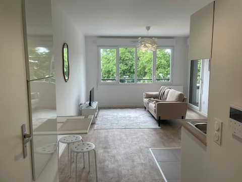 Propriété Airbnb réussie: Chic and minimalist apartment, 8 minutes from the metro à Créteil