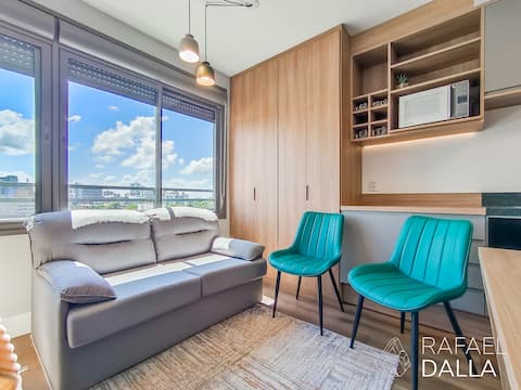 Airbnb em destaque: JP in front of Redenção, Beautiful view from the 12th floor, Garage em Porto Alegre