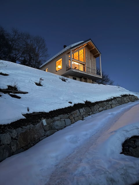 Stylish Chalet – XXL Mountain View