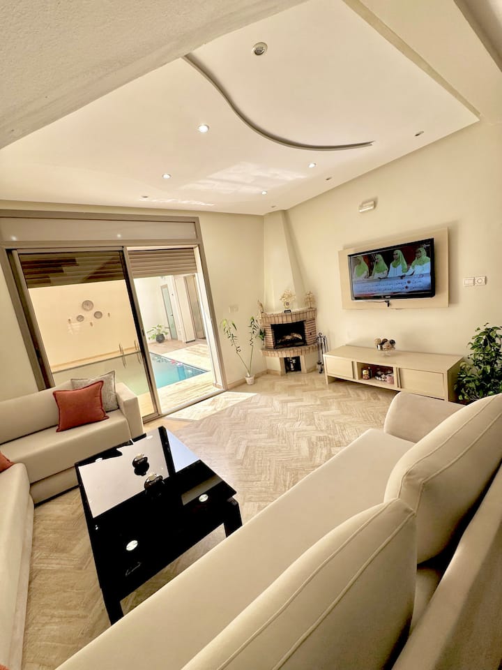 Villa Idéale En Famille Avec Piscine Privée ! - Agadir
