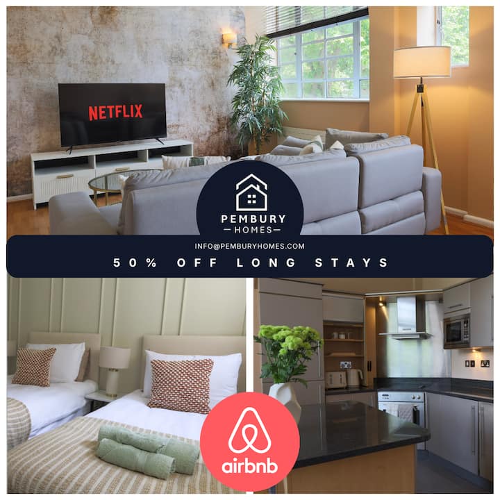 Seaside Getaway | 40% Off Monthly Stays - Brighton
