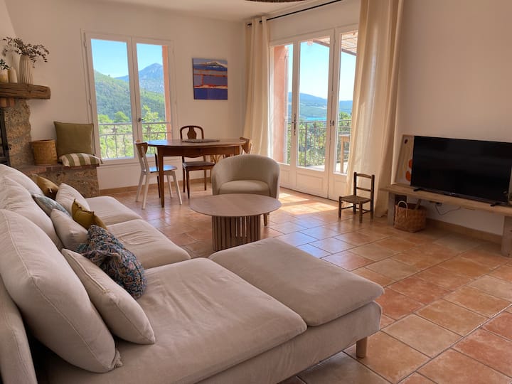 Maison Avec Vue Sur Le Lac De Sainte-croix - Moustiers-Sainte-Marie