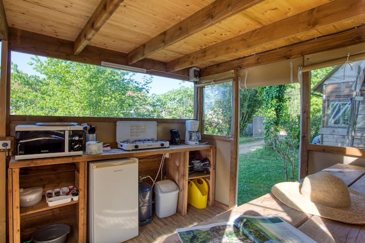 Cabane Familiale Camping à La Ferme Près De Sarlat - Sarlat-la-Canéda