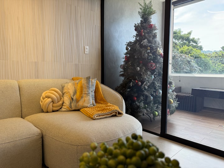 Moderno Apartamento, Cerca De Todo Balcón Privado - エルサルバドル