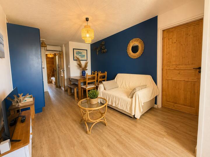 Bleu Cosy - Terrasse, Clim & Parking - Marseillan