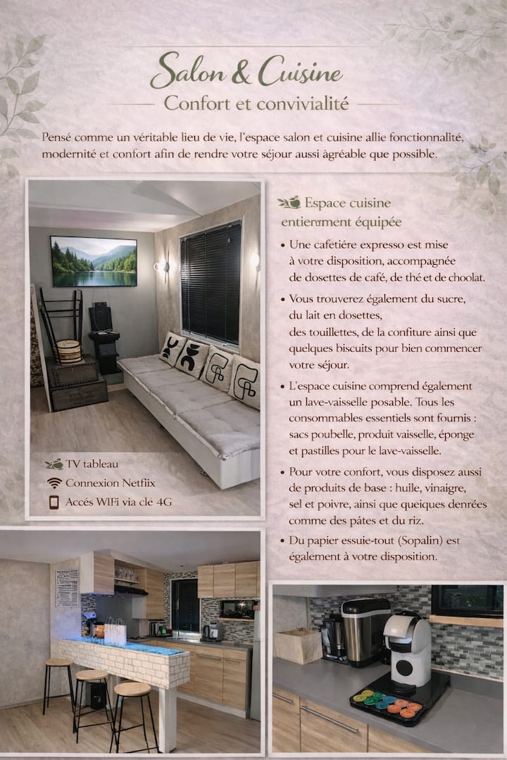 Green & Chic Escape Hammam Privatif 45 Min Paris - Saint-Chéron