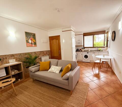 Popular Airbnb listing: Apartment with garden and private parking in Gipuzkoa