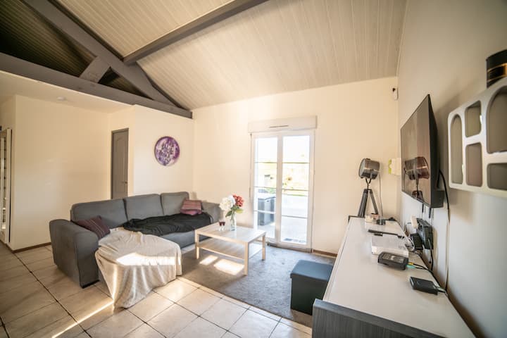 Maison Et Dépendance, Piscine, Clim - Landes