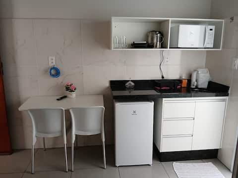 Airbnb em destaque: Santa Monica Suite 1 UFU/Sabiá Park and Oncoclinicas em Minas Gerais