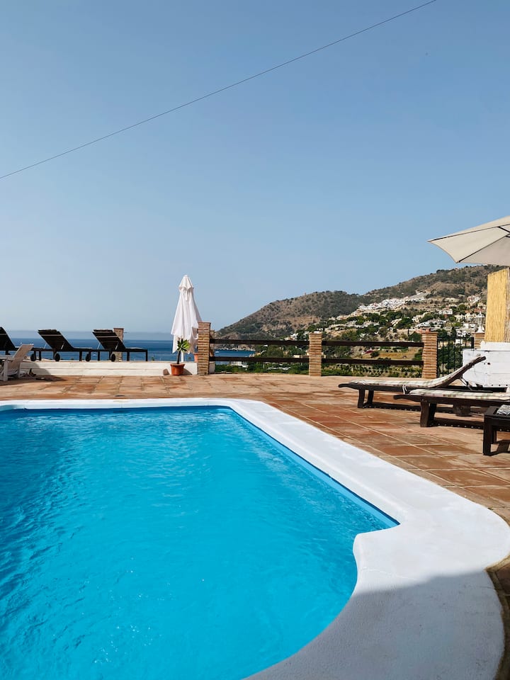 Casa Rural Adosada Con Piscina - Costa Tropical