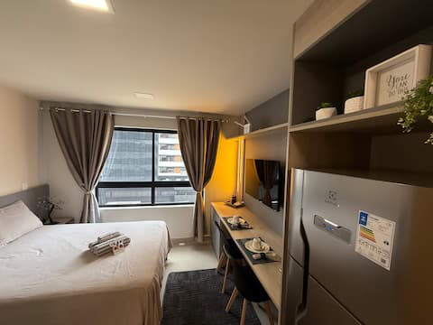 Top Airbnb: Cozy Studio - Downtown Curitiba em Paraná