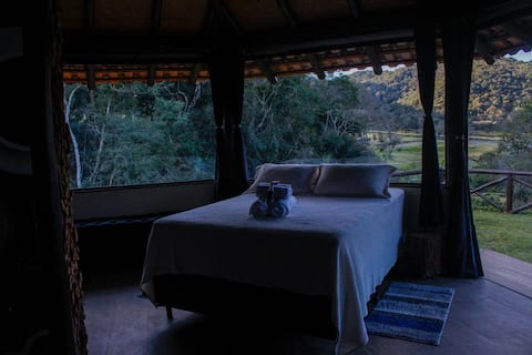 Imóvel de sucesso: Romantic chalet Private with fireplace and swimming pool em Santo Antônio Do Pinhal