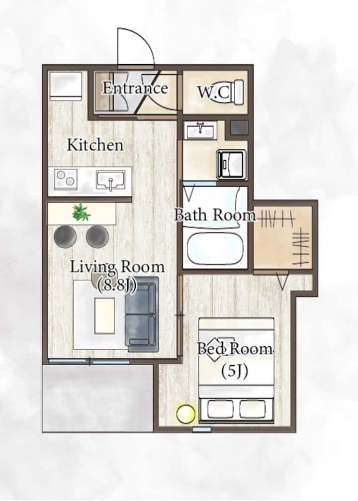 【Special Deal】projector | Wi-fi | Free Parking#103 - 木更津市