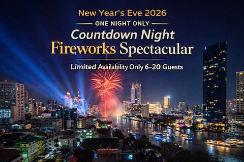 Seeing Countdown Firework from private 200sqm 2BR