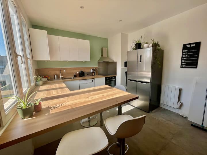 Chambre Cosy 4 - Proche Nantes Centre - Saint-Herblain
