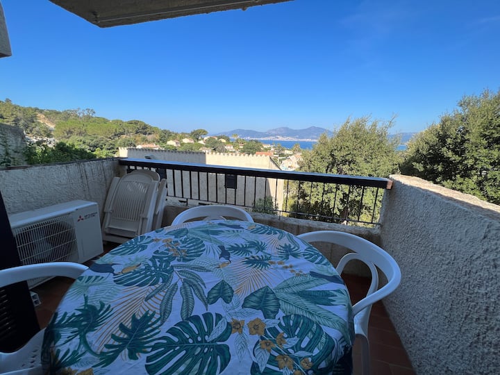 T2 Belle Vue Mer, Piscine Plage - Ajaccio
