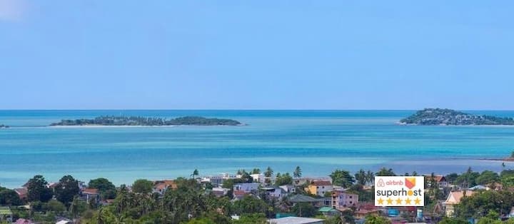 Luxury New Villa. Sea view !