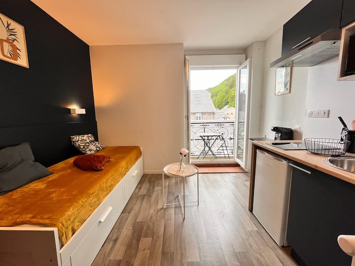 Centre-ville Et Balcon 1-2 Pers - Mont-Dore