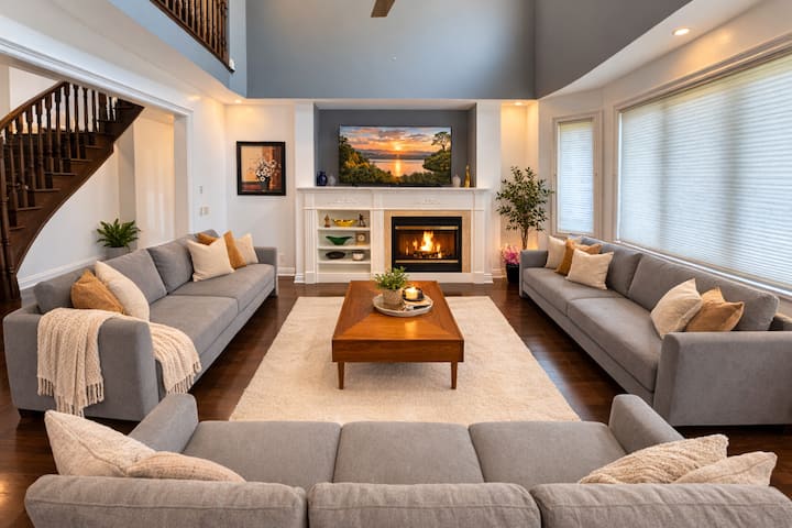 Wedding & Group • 8-br Estate •20ft Ceiling •Games - Brampton