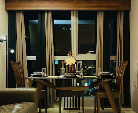 Uptown BGC - 3BR Luxe Haven with Full Kitchen