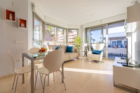 Top Airbnb: Exclusive Waterfront Apartment en Alboraia / Alboraya