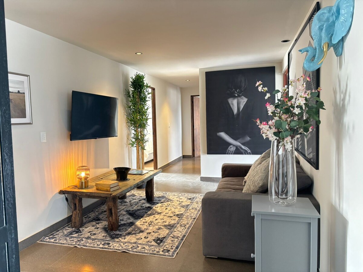 Top Airbnb: Santa Fe, 4-bedroom accommodation. en Lomas De Santa Fe