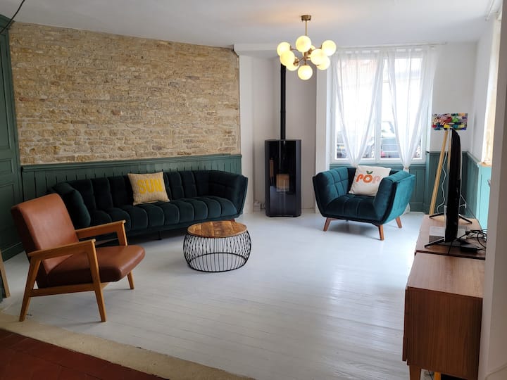 Maison Cosy Entre Mer Et Histoire - Normandie - Courseulles-sur-Mer
