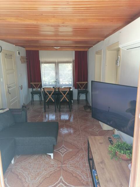 Top performing Airbnb: A cute penthouse apartment with sea'n forest views in Izmir