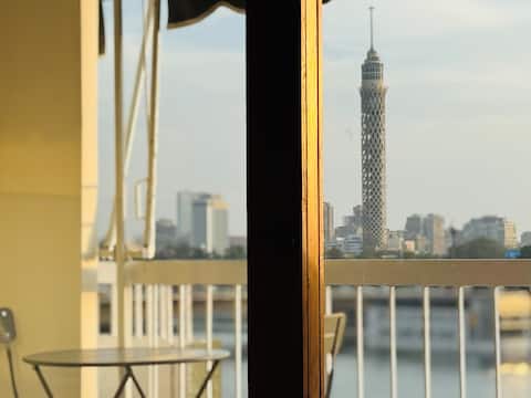 Nile View Studio with Balcony