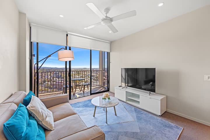 1 Bedroom Apt W Stunning Views Heart Of Brisbane - Brisbane
