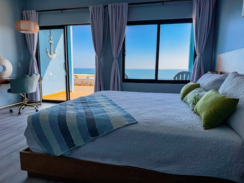Popular Airbnb listing: Luxury Pacific-Facing Suite in Ensenada in El Sauzal De Rodríguez