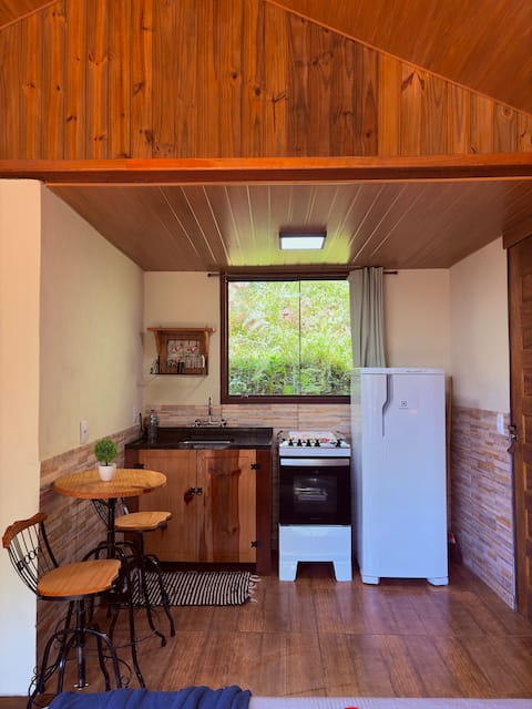 Airbnb em destaque: Refúgio da Araucária Chalet 2 | Nature & Comfort em Bocaina De Minas