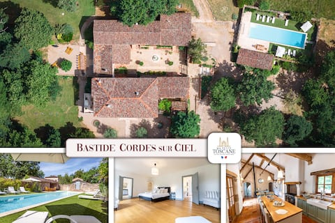 Bastide de Cordes - Heated pool - Parking