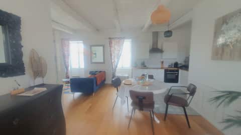 Top performing Airbnb: One-bedroom apartment in La Plaine Sur Mer