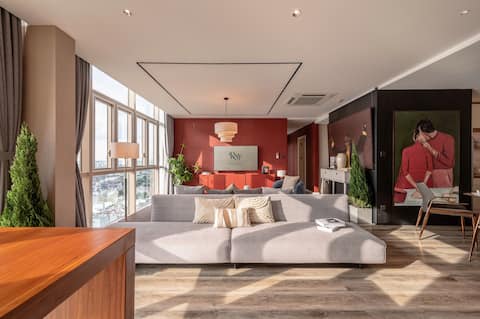 Luxurious Sky Villa/Perfect for Group/4 Bed + 1 Riverview