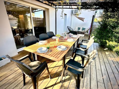 Villa Évasion Soleil. Private pool, Sea & Spa