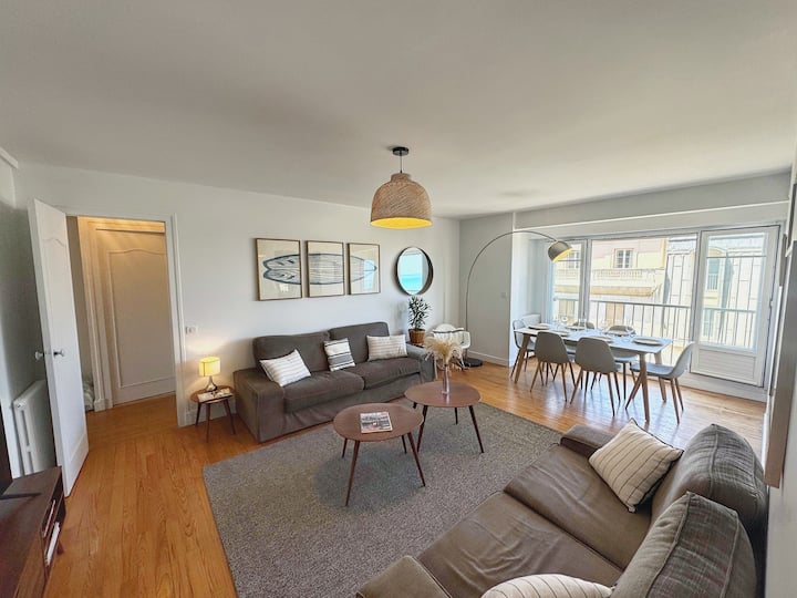 T4 Cœur De Ville, Vue Mer - Biarritz